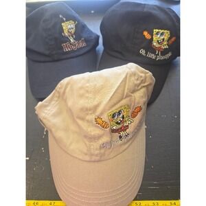 Set of 3 Nickelodeon Spongebob Squarepants Hats, Oh Little Pineapple Hi